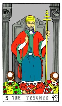 Tarot Keys 1-29-06 018 The Teacher #5
