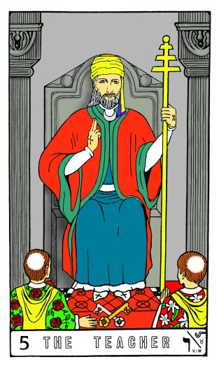 Tarot Keys 1-29-06 018 The Teacher #5