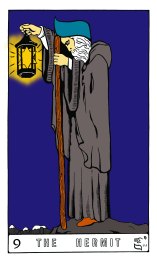 Tarot Keys 1-29-06 022 The Hermit #9