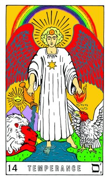 Tarot Keys 1-29-06 007 Temperance #14
