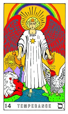 Tarot Keys 1-29-06 007 Temperance #14